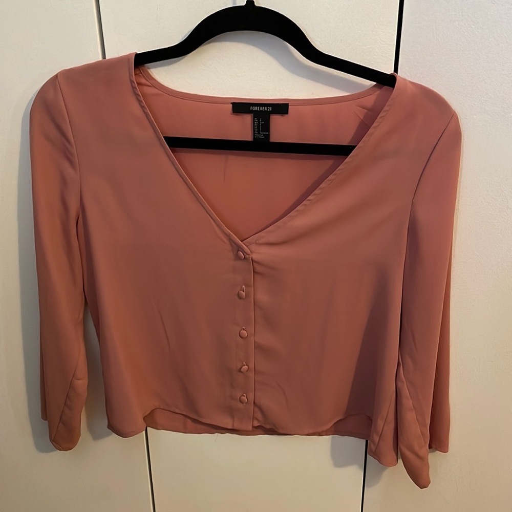 Cropped blouse